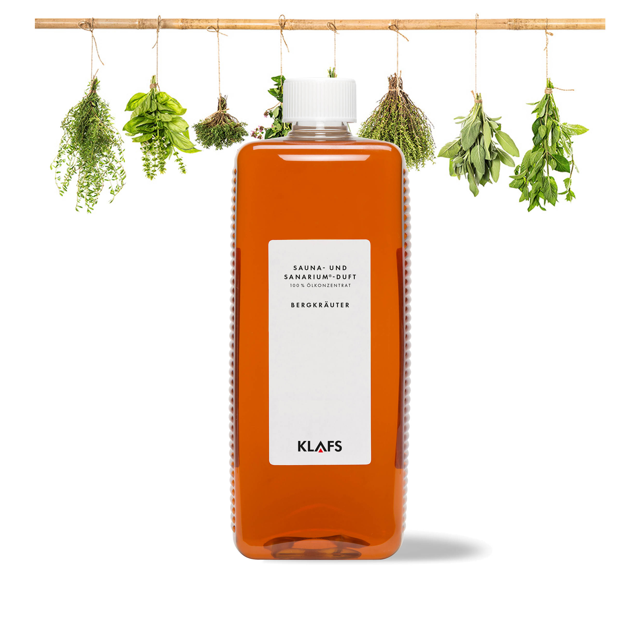 Sauna- und SANARIUM® Duft 1L Bergkräuter – 100% Ölkonzentrat
