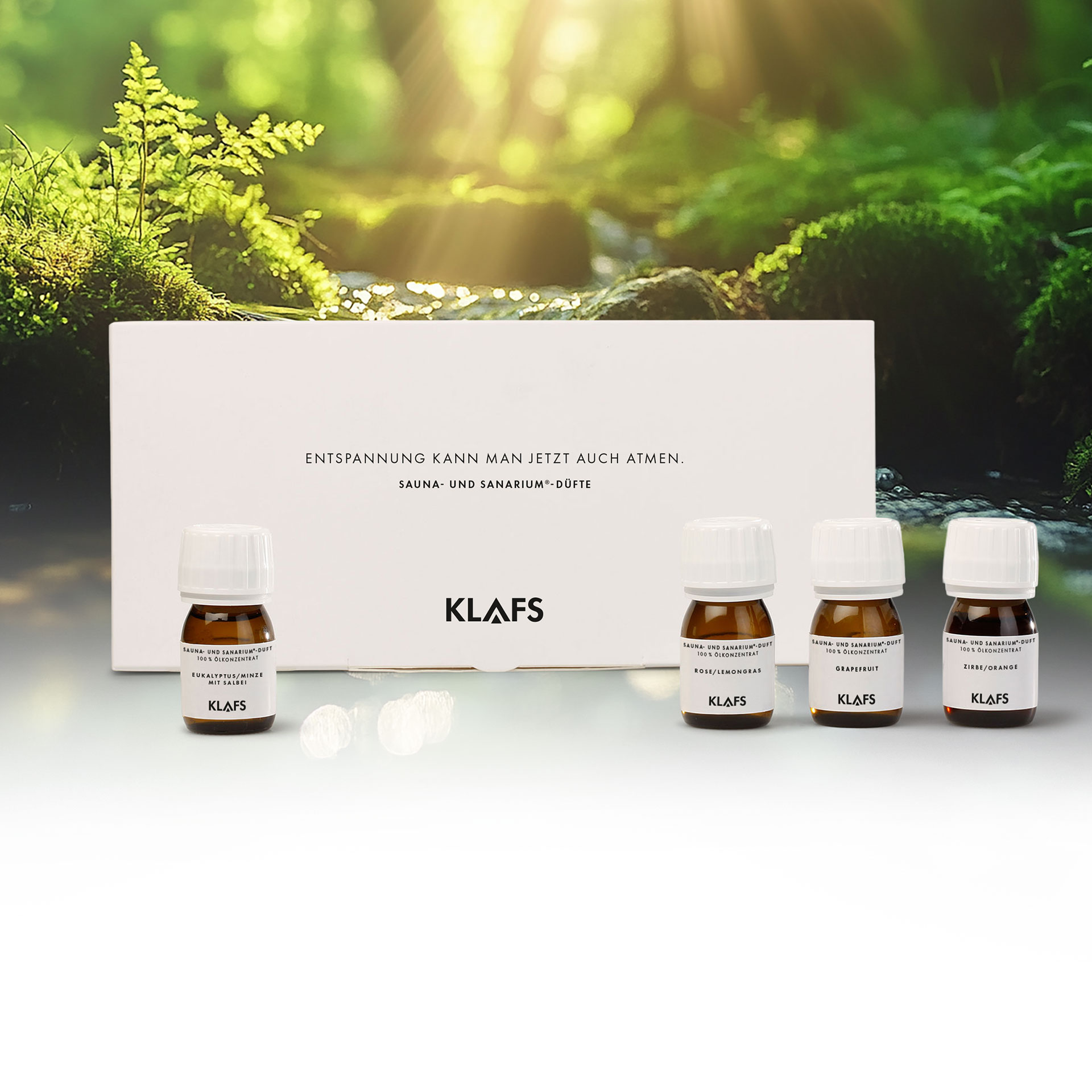SET SANFT-FRISCHE Sauna- und SANARIUM® -Düfte 4 x 30 ml