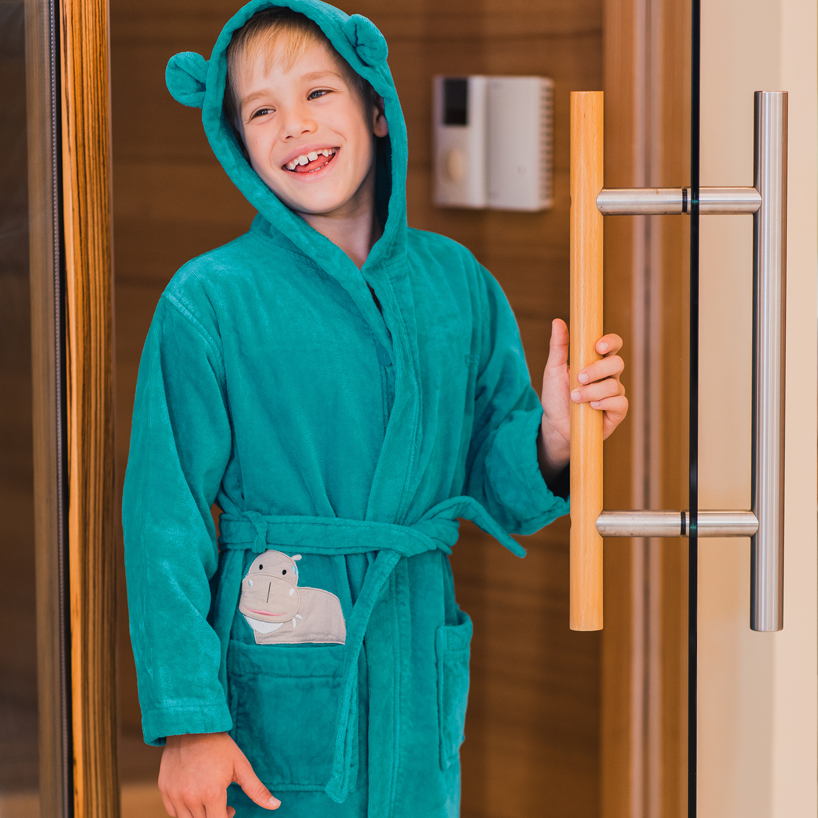 Bademantel für Kinder – flauschig & mit süßen Details