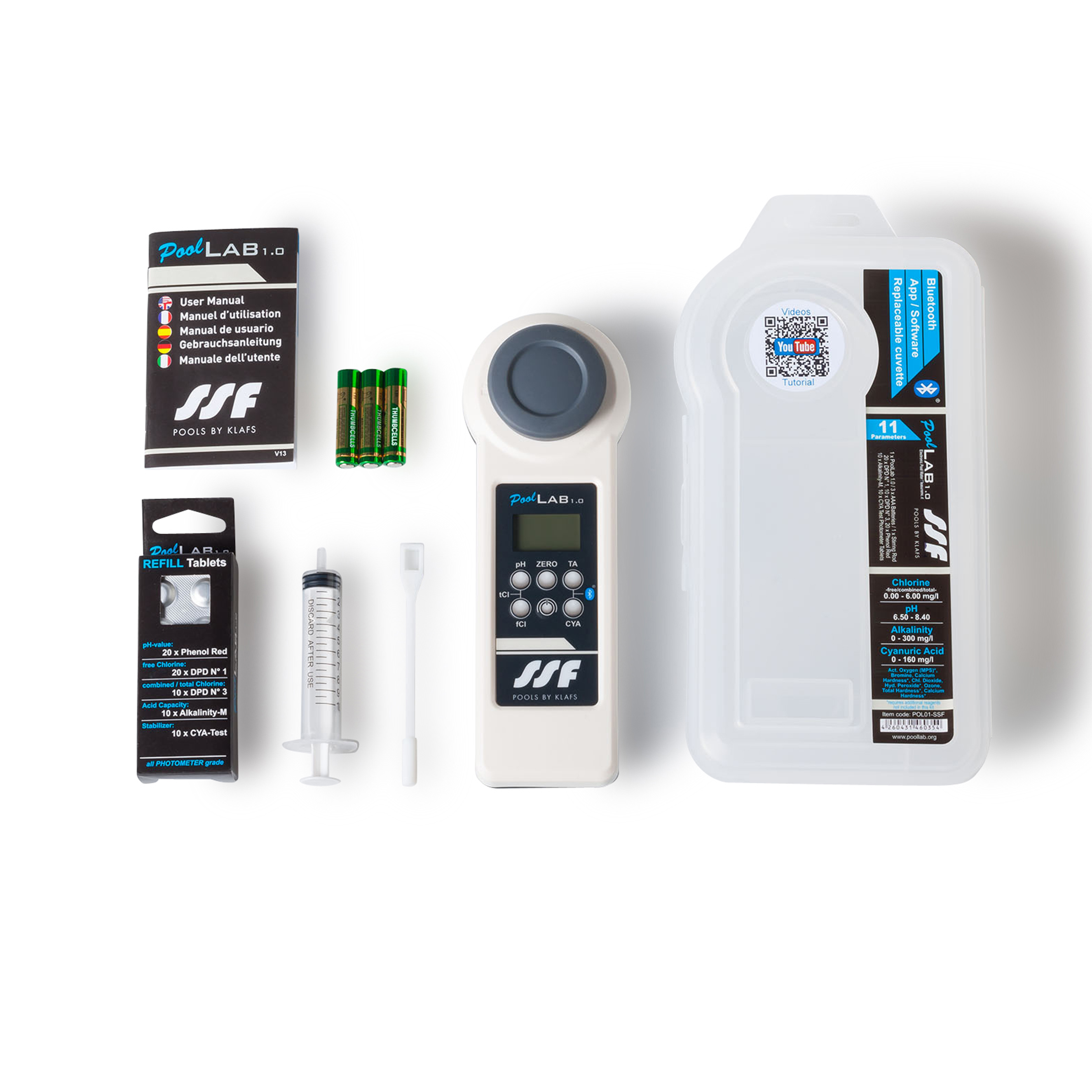 PoolLab® Pool-Wassertester