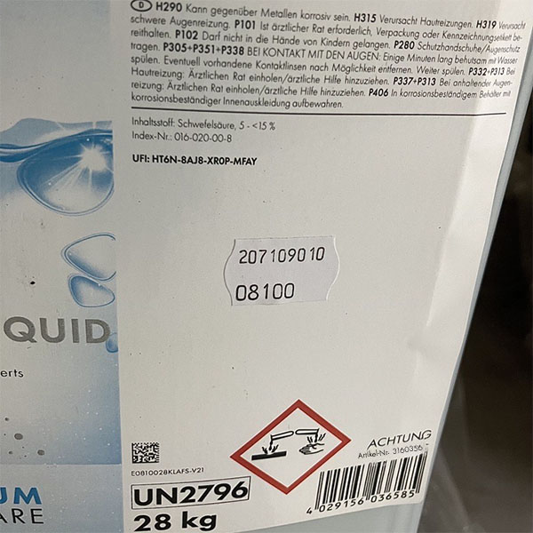 PH-MINUS LIQUID 28 KG