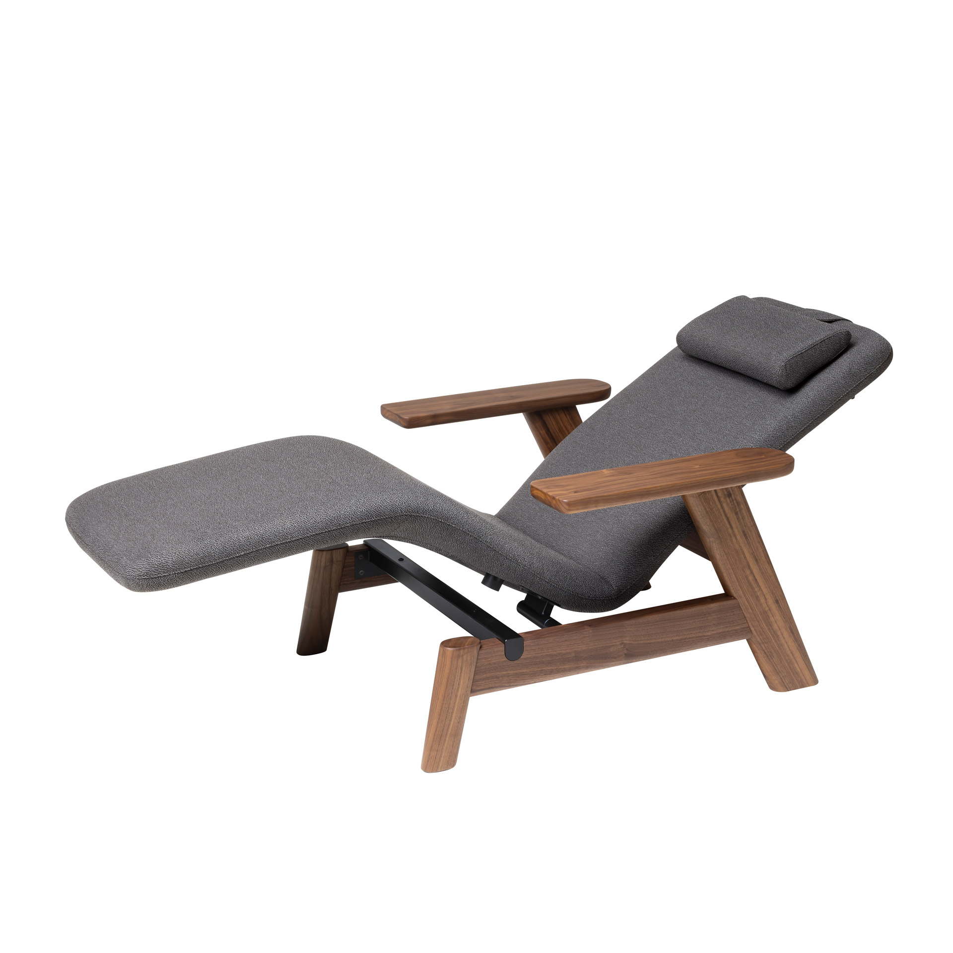 Wellnessliege SOMRA (unbeheizt) Nussbaum – Design by Sebastian Herkner