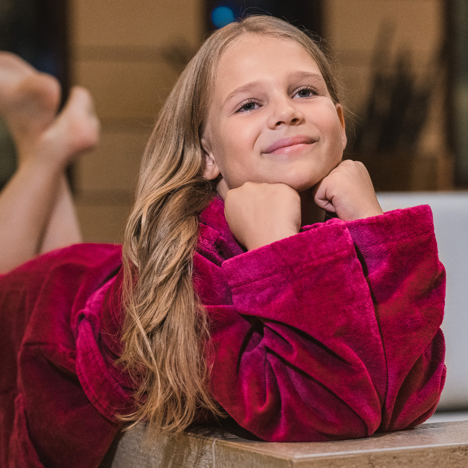 Bademantel für größere Kinder – stilvoll & komfortabel