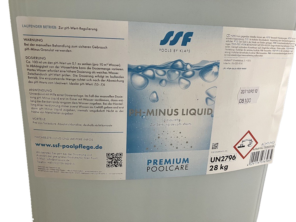 PH-MINUS LIQUID 28 KG