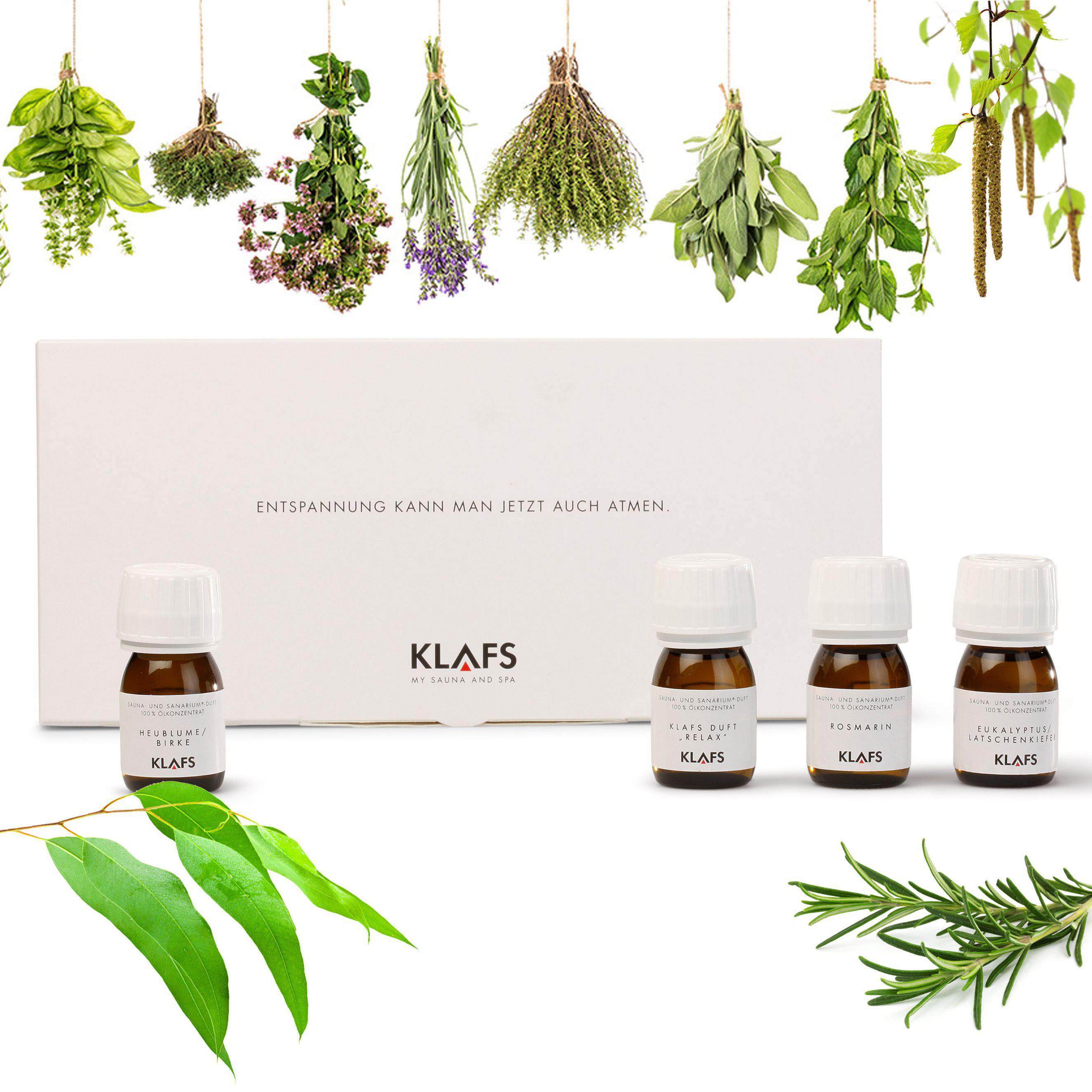 Set Klassische Sauna- und SANARIUM®-Düfte 4 x 30 ml