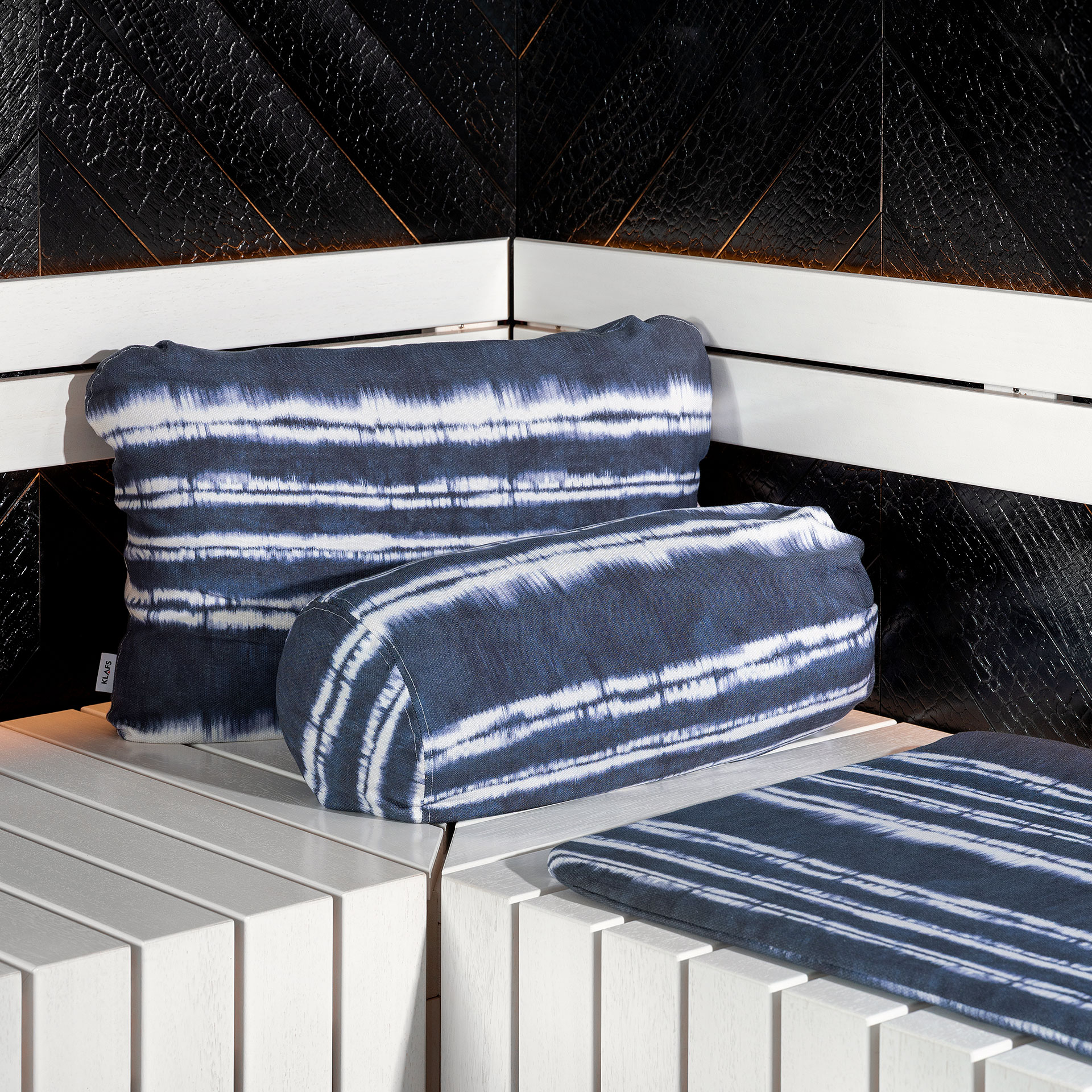 SAUNANACKENROLLE MOLLIS® GESA mit Bezug – Design by Gesa Hansen