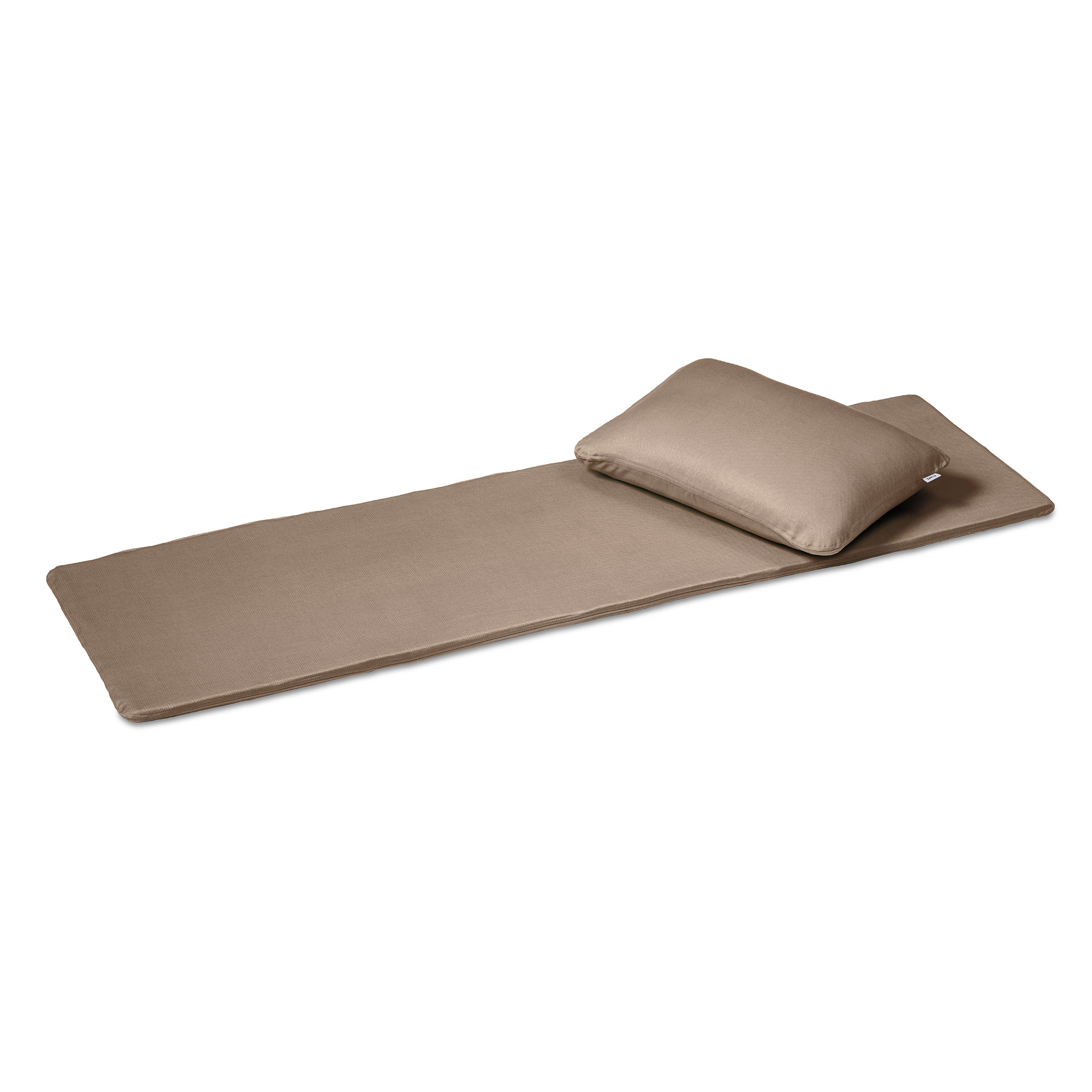 MOLLIS® Sauna-Set M Braun – Kissen & große Matte