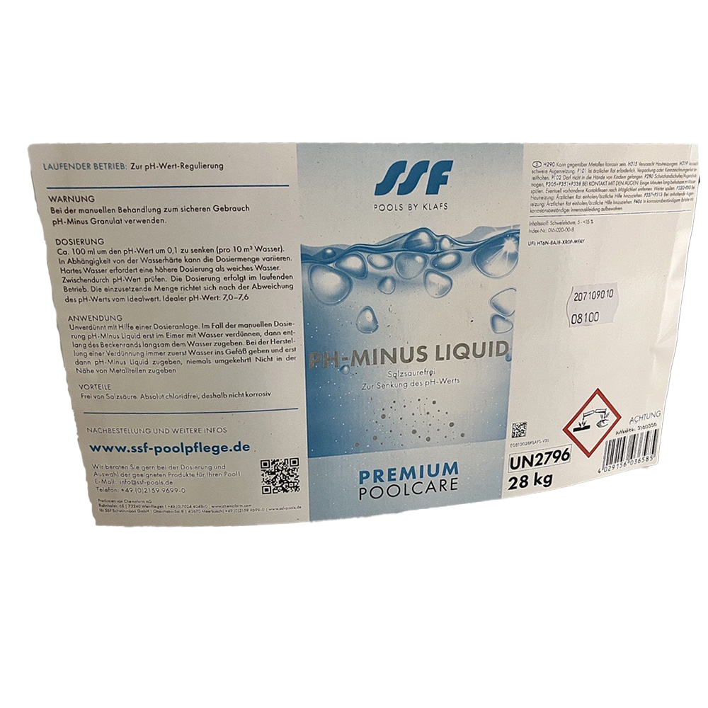 PH-MINUS LIQUID 28 KG