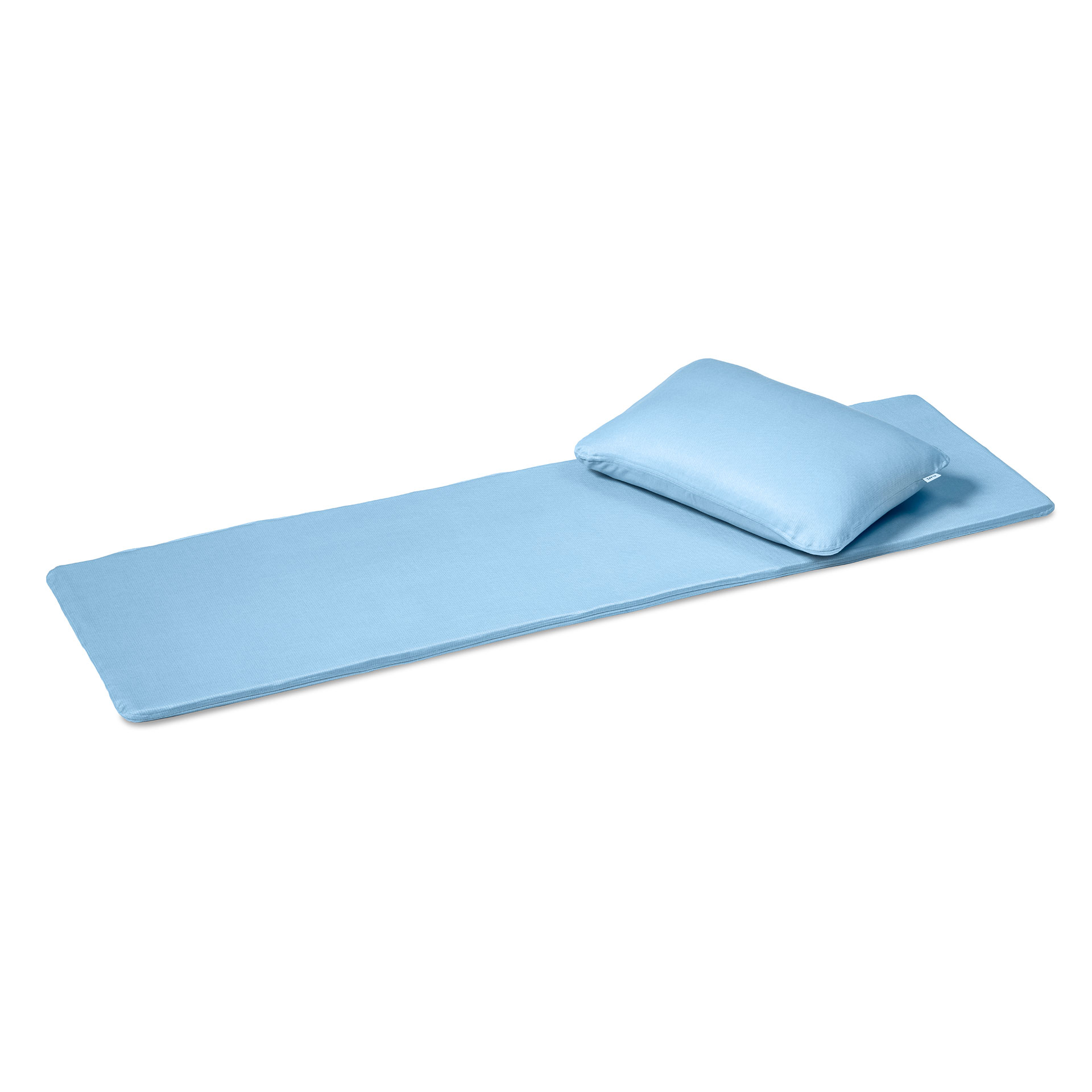 MOLLIS® Sauna-Set M Blau – Kissen & große Matte