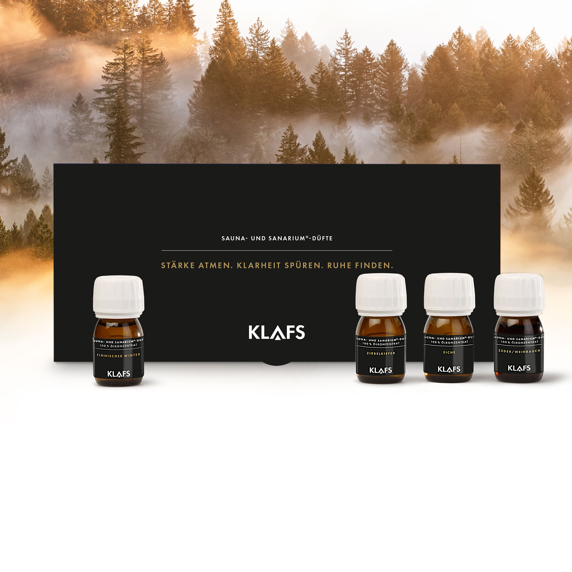 Set Sauna- und SANARIUM®-Düfte Markant-Würzig 4 x 30 ml
