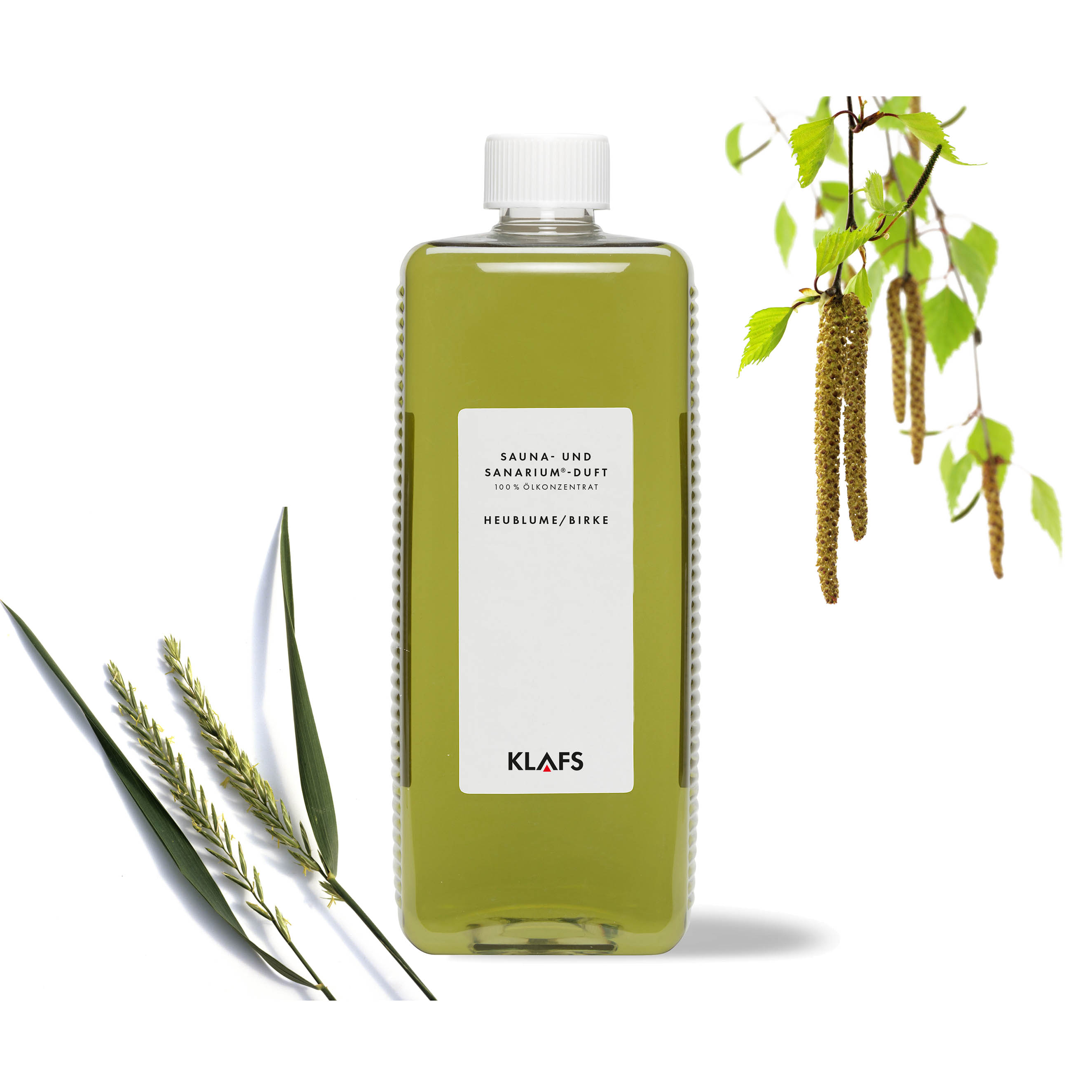 Sauna- und SANARIUM® Duft 1L Heublume/Birke – 100% Ölkonzentrat
