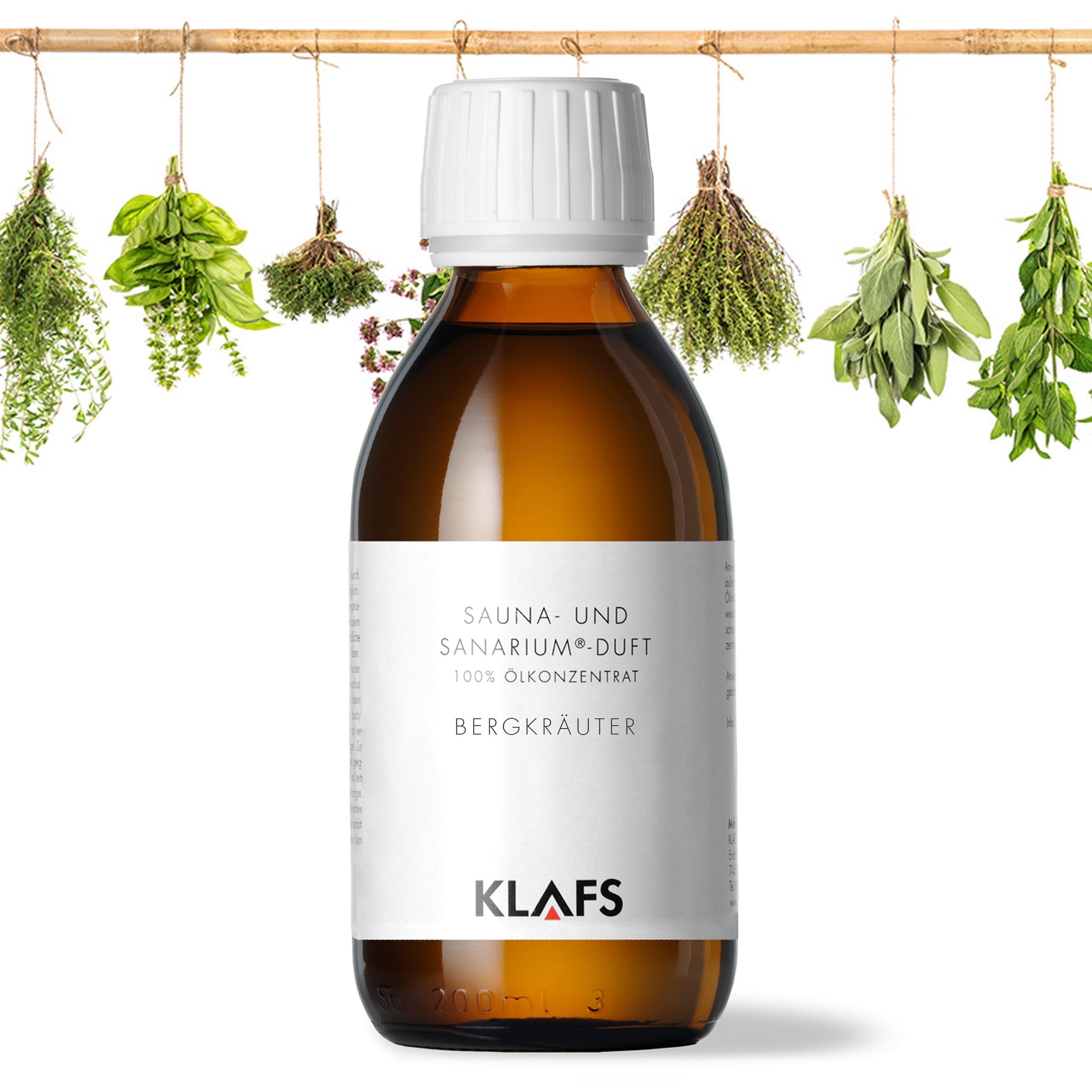 Sauna- und SANARIUM® Duft 200 ml Bergkräuter