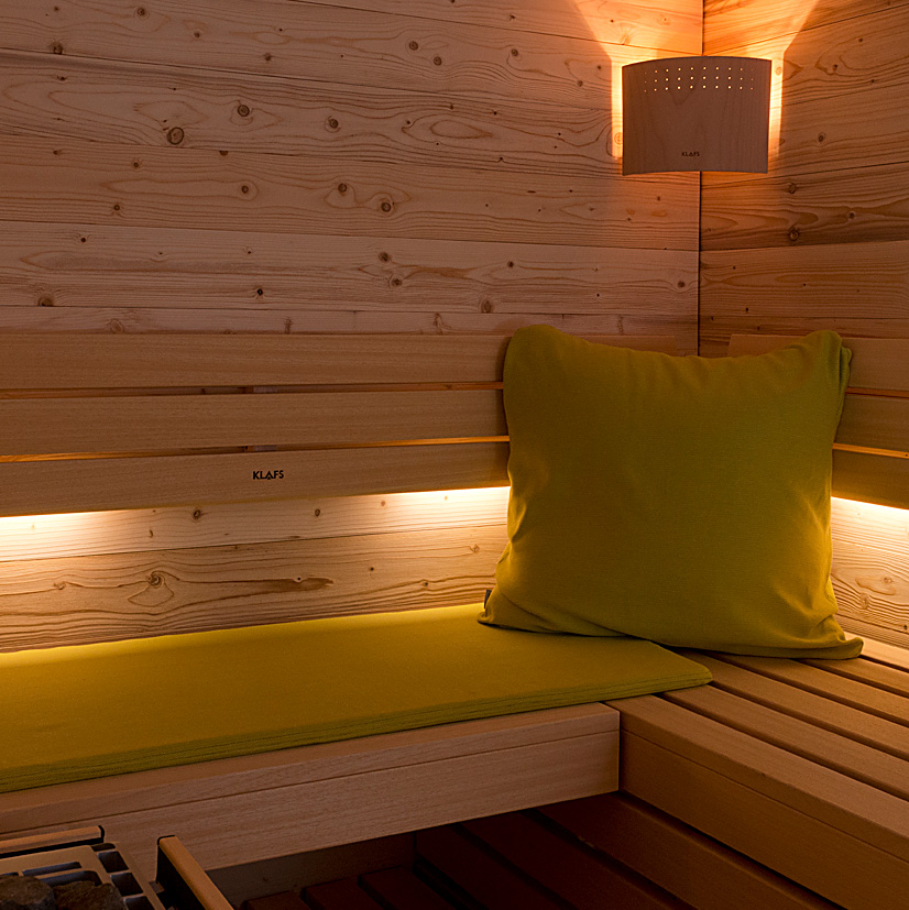 MOLLIS® Set Komfort in der Sauna groß
